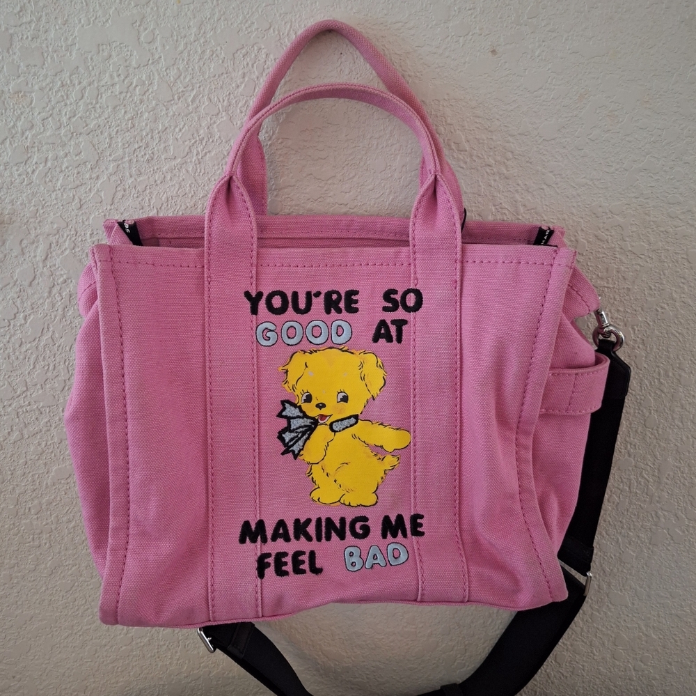 MARC JACOB'S MAGDA ARCHER Collaboration The Tote Bag Small tote  Pink